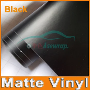 

Free shipping retail size 1.52m*0.3m high polymeric PVC matte car wraps vinyl sticker with Air release BW-7001