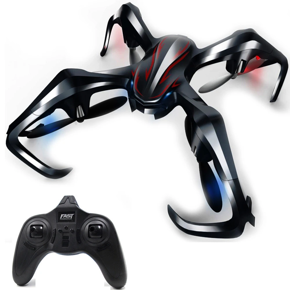 

Rc Aircraft S6 Inverted Flight Mini Foldable 2.4G 4CH 6Axis RC 3D Roll Quadcopter Drone Cool Spider Model Quality Assurance