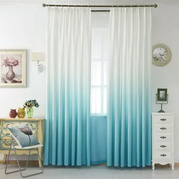 

Blue Window Curtain Living Room 3d Printed Modern Bedroom Decorations Curtains And Tulle Are Sold Separately 096