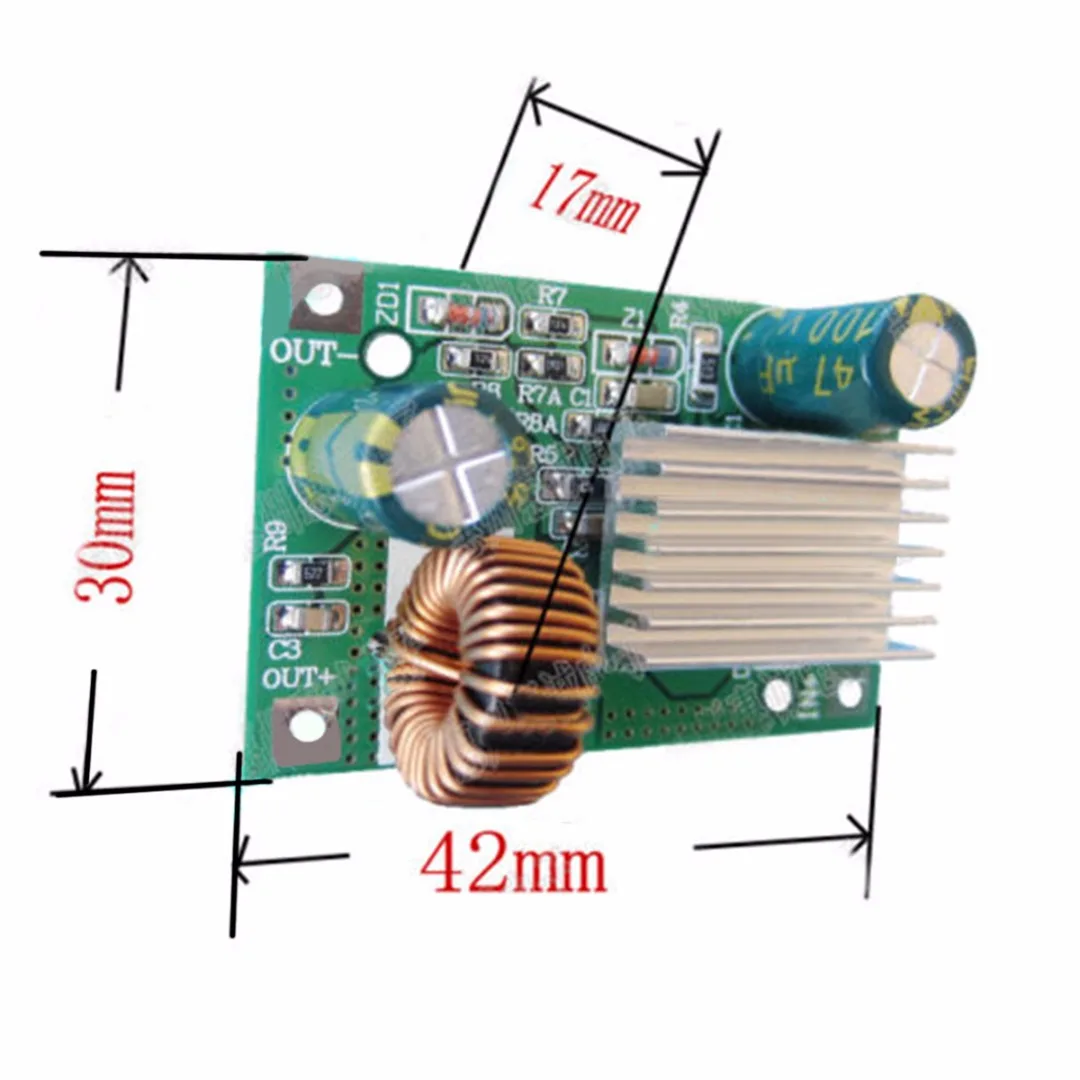 1pc High Quality DC-DC Buck Module 9V-90V 84V 72V 60V 48V 36V to 12V 3A Step Down Power Supply Module 42*30*17mm Buck Module