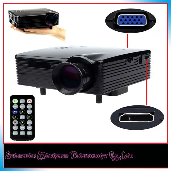 YG1018 Mini projector portable projector can be used for iphone/ipadin