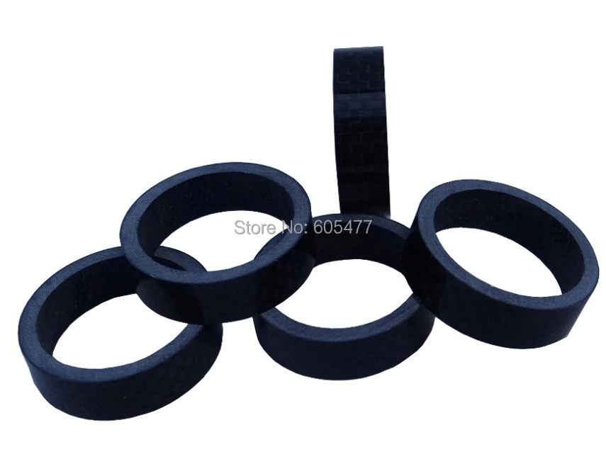 

Brand New - Full Carbon Headset Spacer - 5 Pcs Hight : 10mm Dia.: 1 1/8"