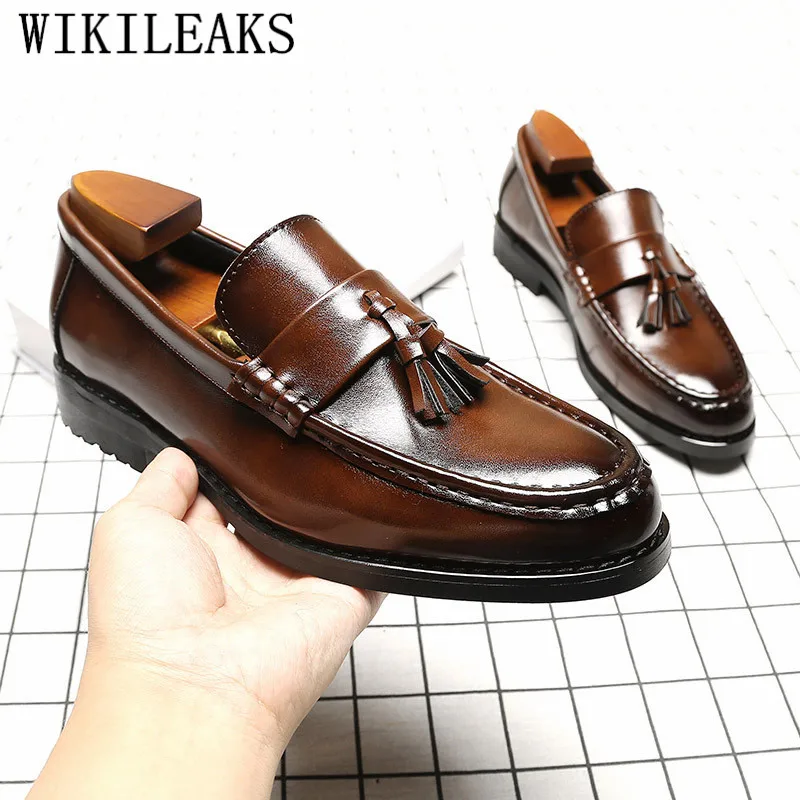 

2019 mens dress shoes high quality genuine leather men business shoes zapatos de hombre de vestir formal sapato social masculino