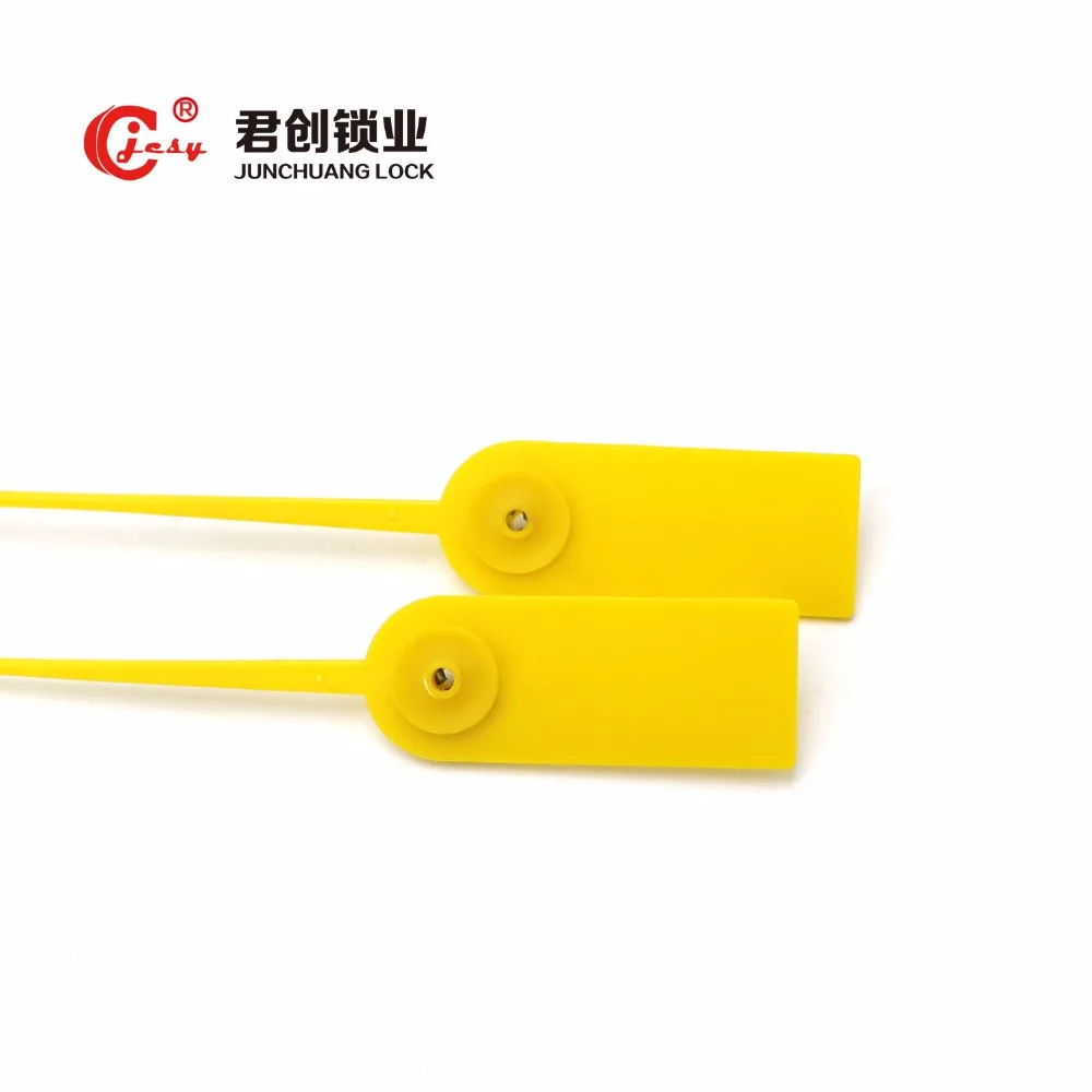 

JCSY JCPS009 new style locks plastic seal lock numbered pull seals for tear away bag seal 1000pcs