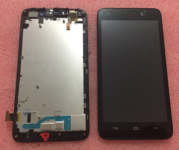 

LCD screen display + Touch digitizer with frame For Huawei Ascend G620S G621 black color free shipping