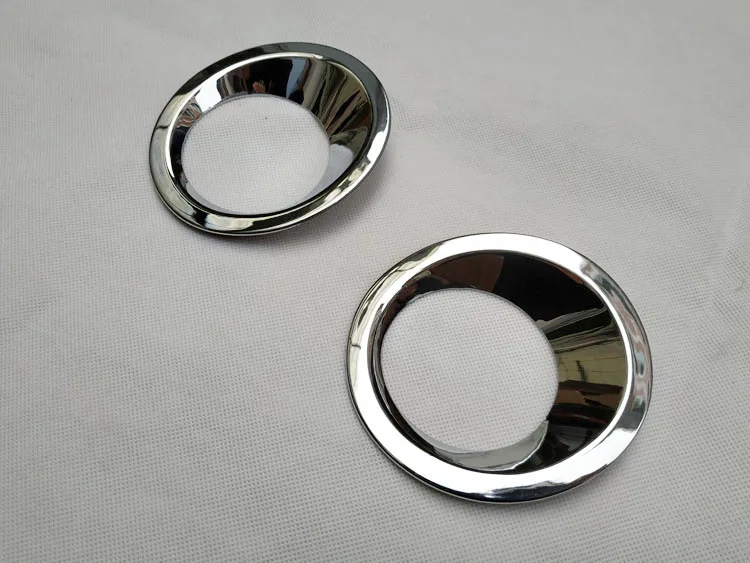 For Nissan qashqai j10 dualis 2013 2012 2011 2010 2008 2 1.6 chrome Rear Tail Fog Light cover  rear fog lamp Trim accessories (4)