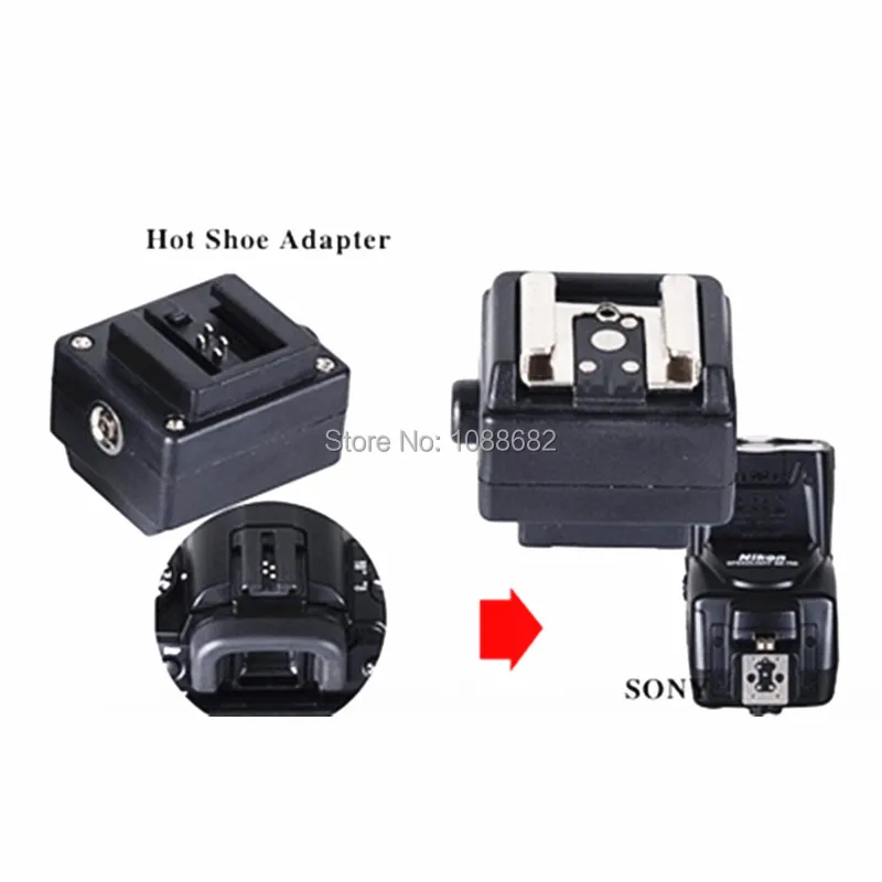 Flash Hot Shoe Sync Socket Convert Adapter for Sony To Canon and Nikon,Photo Camera Accessory Hot Shoe Adapter S-CN  (1)