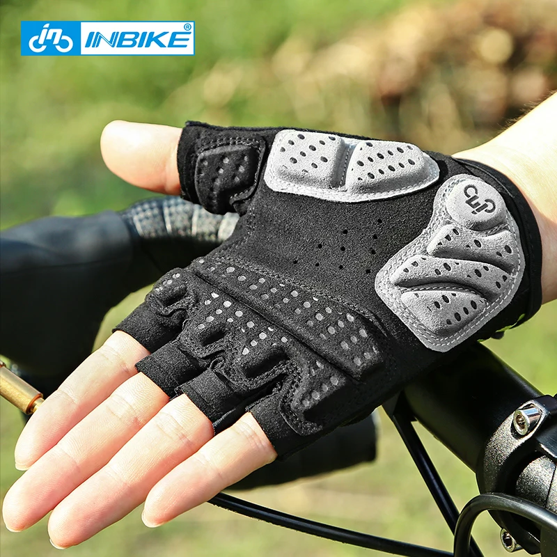 INBIKE نصف اصبع قفازات ركوب الدراجات الصيف MTB الدراجة قفازات تنفس الرجال النساء دراجة قصيرة قفازات المضادة للصدمة الرياضية قفازات INBIKE نصف اصبع قفازات ركوب الدراجات الصيف MTB الدراجة قفازات تنفس الرجال النساء دراجة قصيرة قفازات المضادة للصدمة الرياضية قفازات