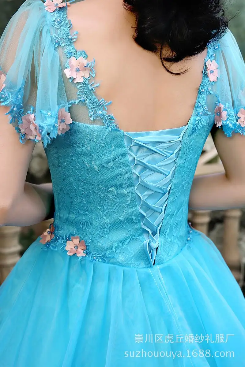 Ручной работы Цветы бальные Платья бросился 2019 бальное платье для девочек Раффлед сладкий 16 Vestido De 15 Anos