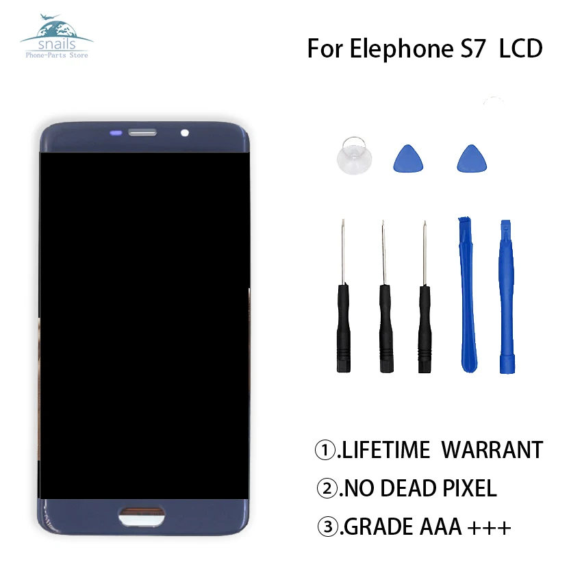 

For Elephone S7 LCD Display Touch Screen Digitizer Assmbly For Elephone S7 Display Screen LCD phone parts