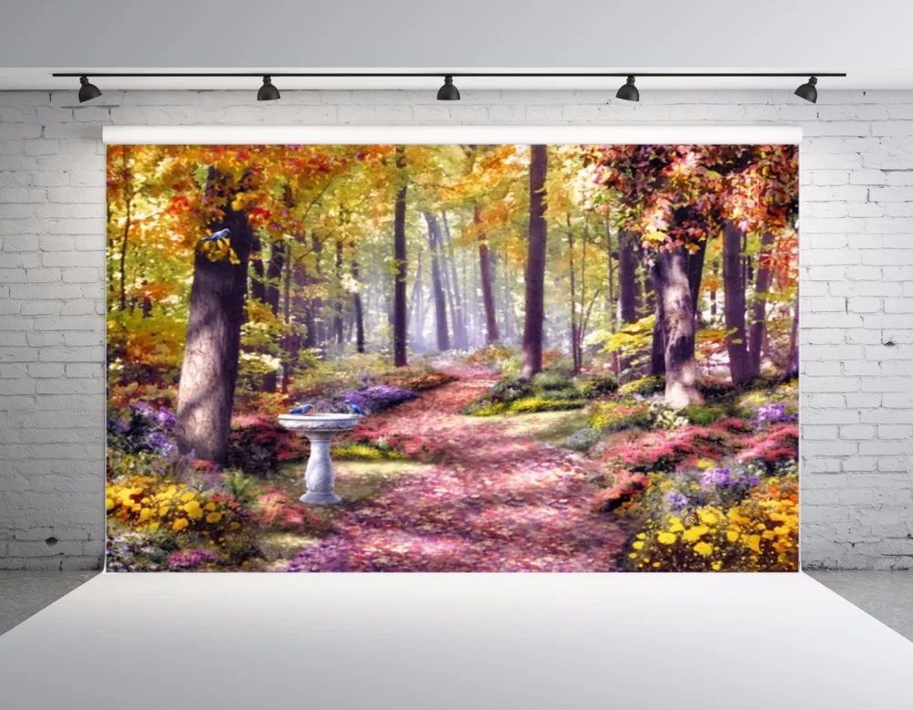 

Vinyl Custom Photography Backdrops Prop Digital Printed Fairy tale theme Photo Studio Background NTHU-30