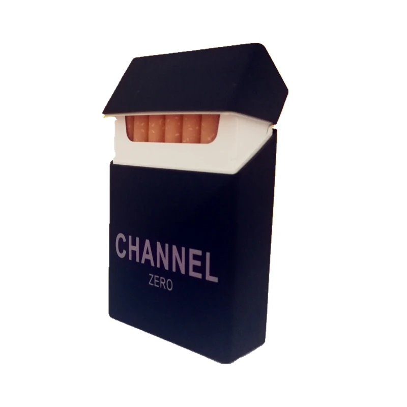 Women Cigarette Case Cover Channel Rubber Soft Channel Ladies Cigarette