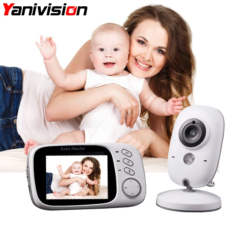 3 2 Inch Baby Monitor font b Wireless b font Video Color Baby Nanny Security Camera