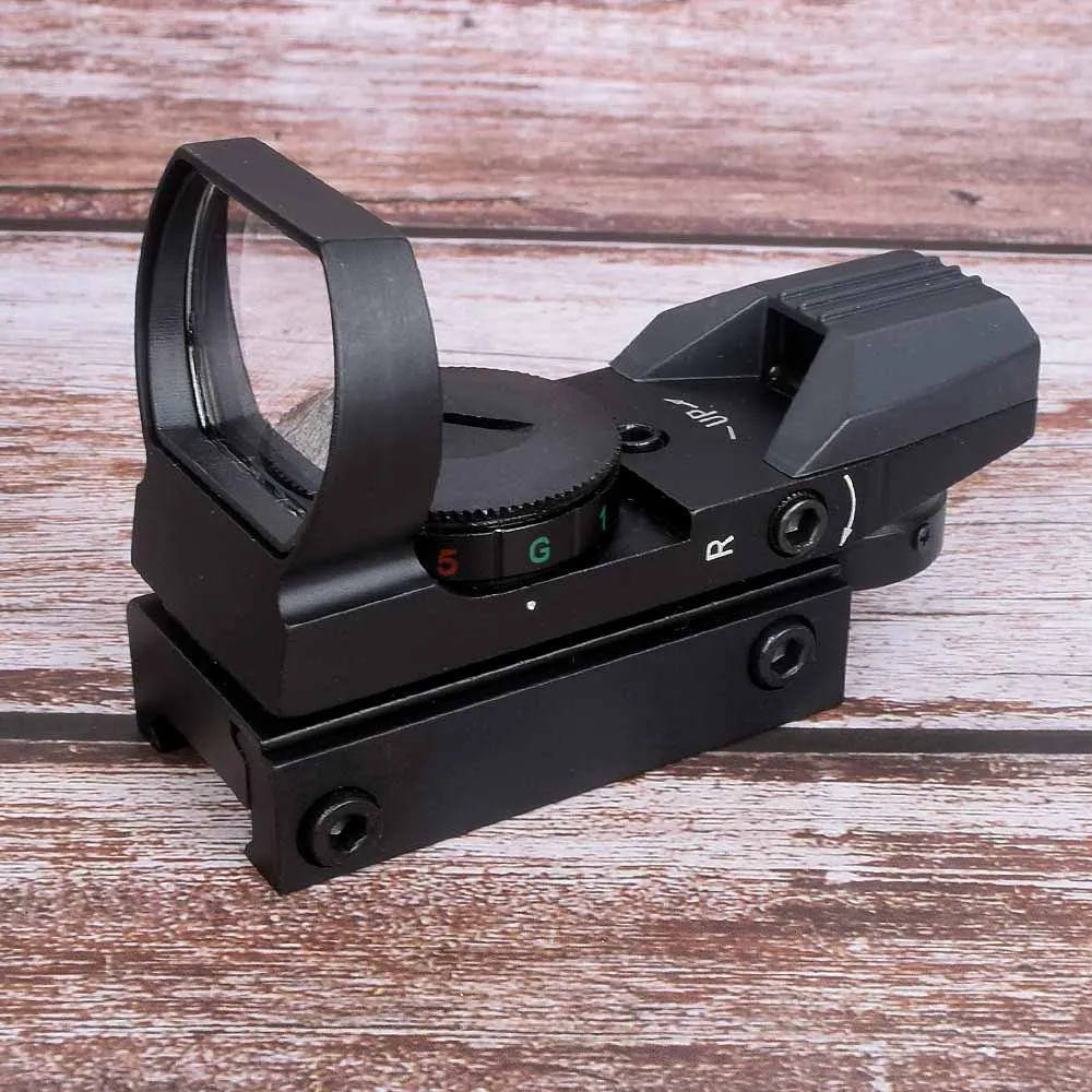 

Hunting sight Hot 20mm Rail Riflescope Hunting Optics Holographic Red Dot Sight Reflex 4 Reticle Tactical Scope Collimator Sight