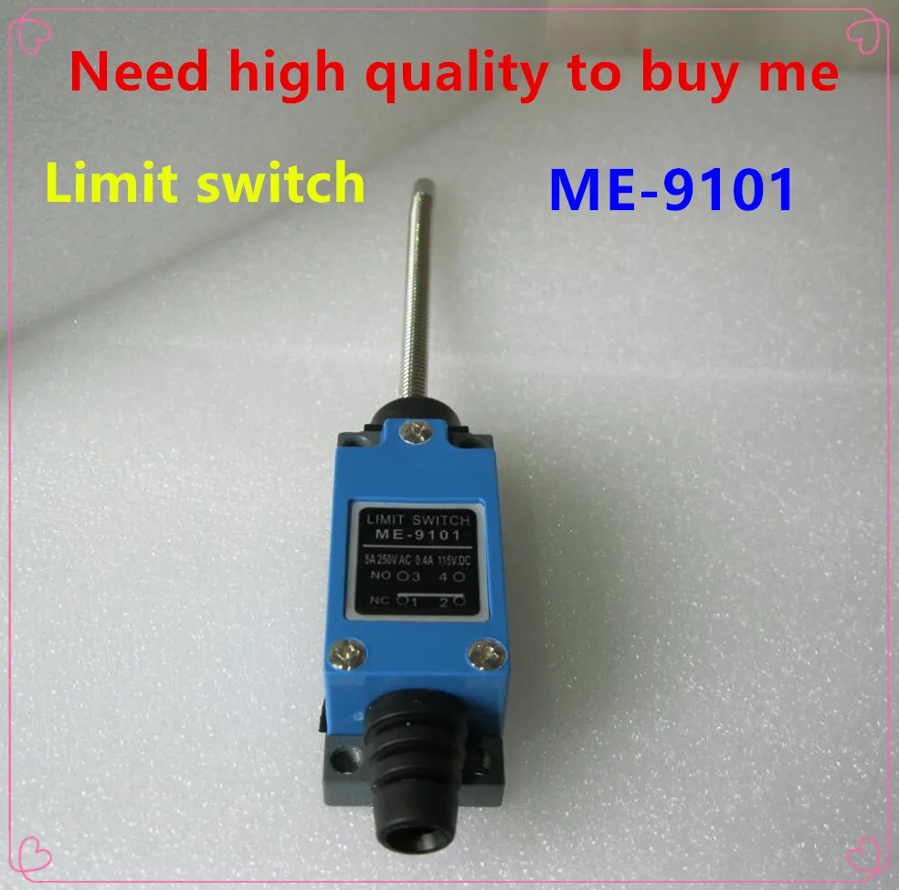 

1Pcs ME-9101 Mini DPST NC-NO Momentary Type Limit Switch AC250V/5A DC110V/0.4A HT266