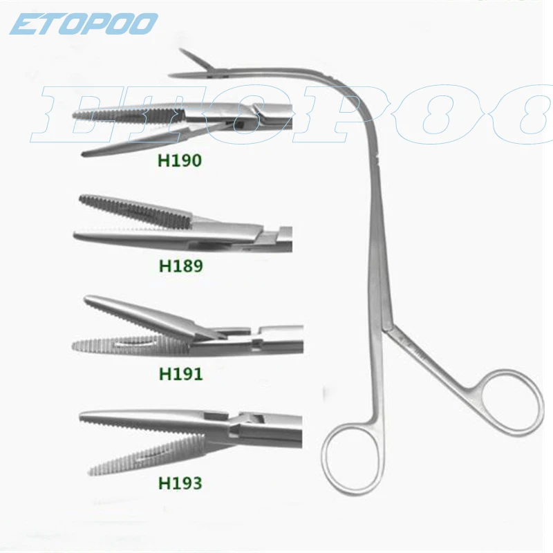 Stainless Steel Fish forceps with Tracheal Dilator Insrumentin Tool