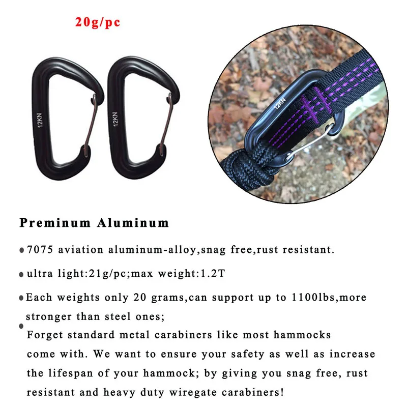 Portable Mosquito net Hammock Double-person Folded Into The Pouch Mosquito Net Hammock Hanging Bed For Travel Kits Camping