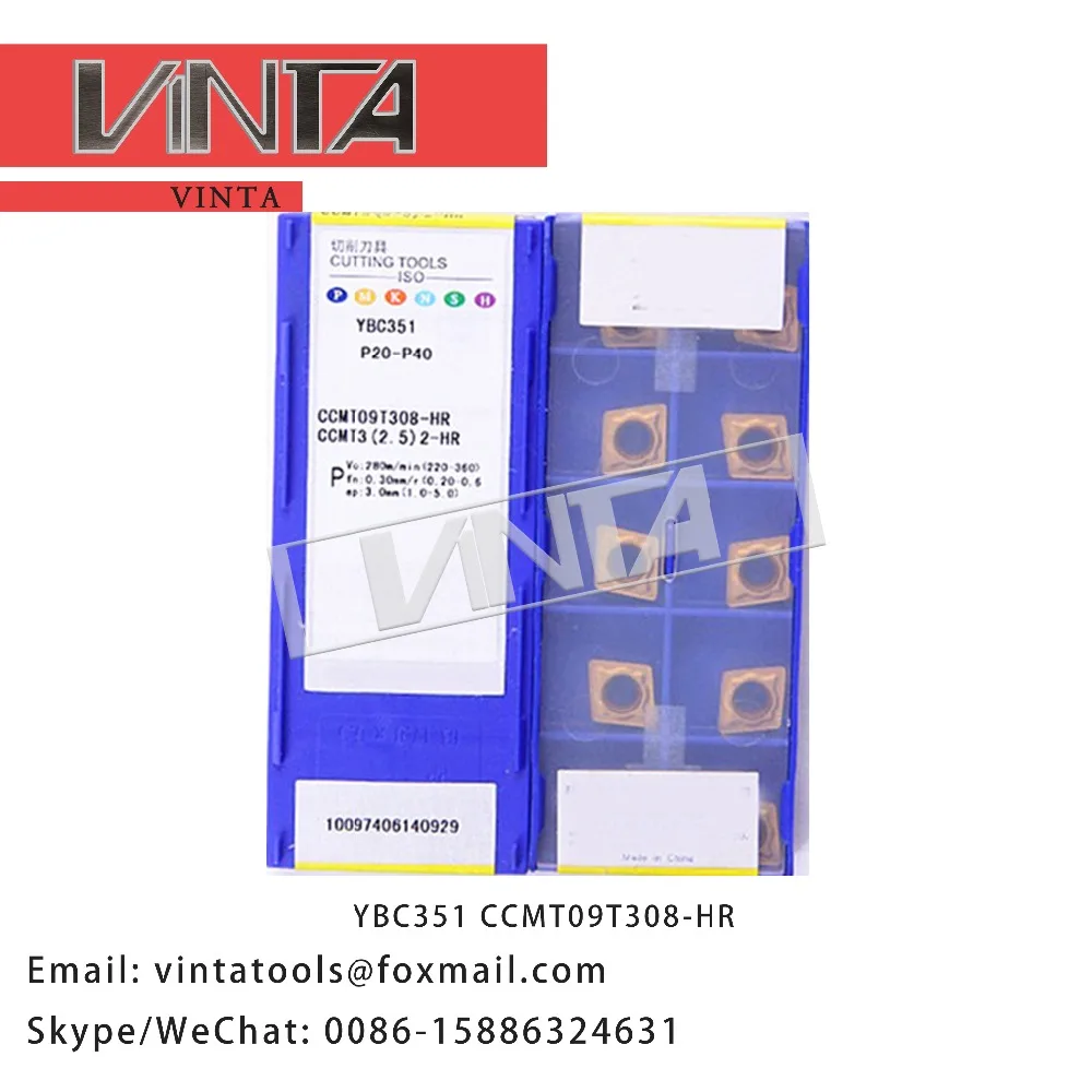 

high quality 10pcs/lots YBD151 YBC251 YBD102 YBC351 YBD152 YBC252 YBC152 CCMT09T308-HR cnc carbide turning inserts