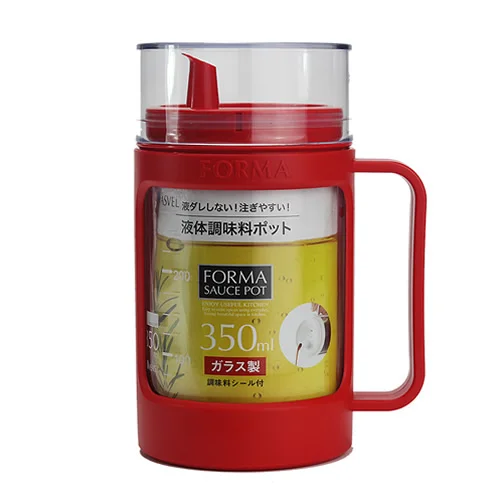 Asvel Glass ABS Handle Soy Sauce Vinegar Cruet Essential ...