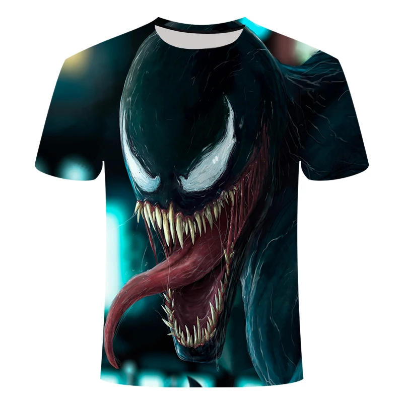 

2019 The men Newest venom t shirt men Short sleeve Venom Marvel 3D Printed T-shirts Men Women Casual Shirt Fitness Tees Tops