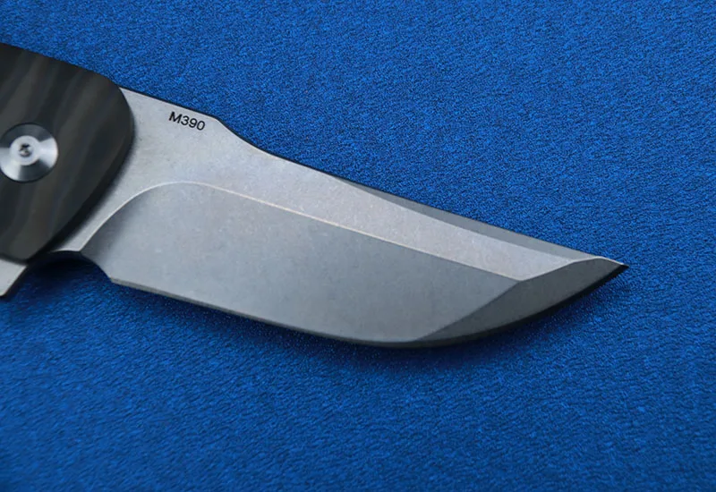 LEMIFSHE Флиппер Hokkaido M390 нож складной титановый 3D Ручка для кемпинга охоты карманные