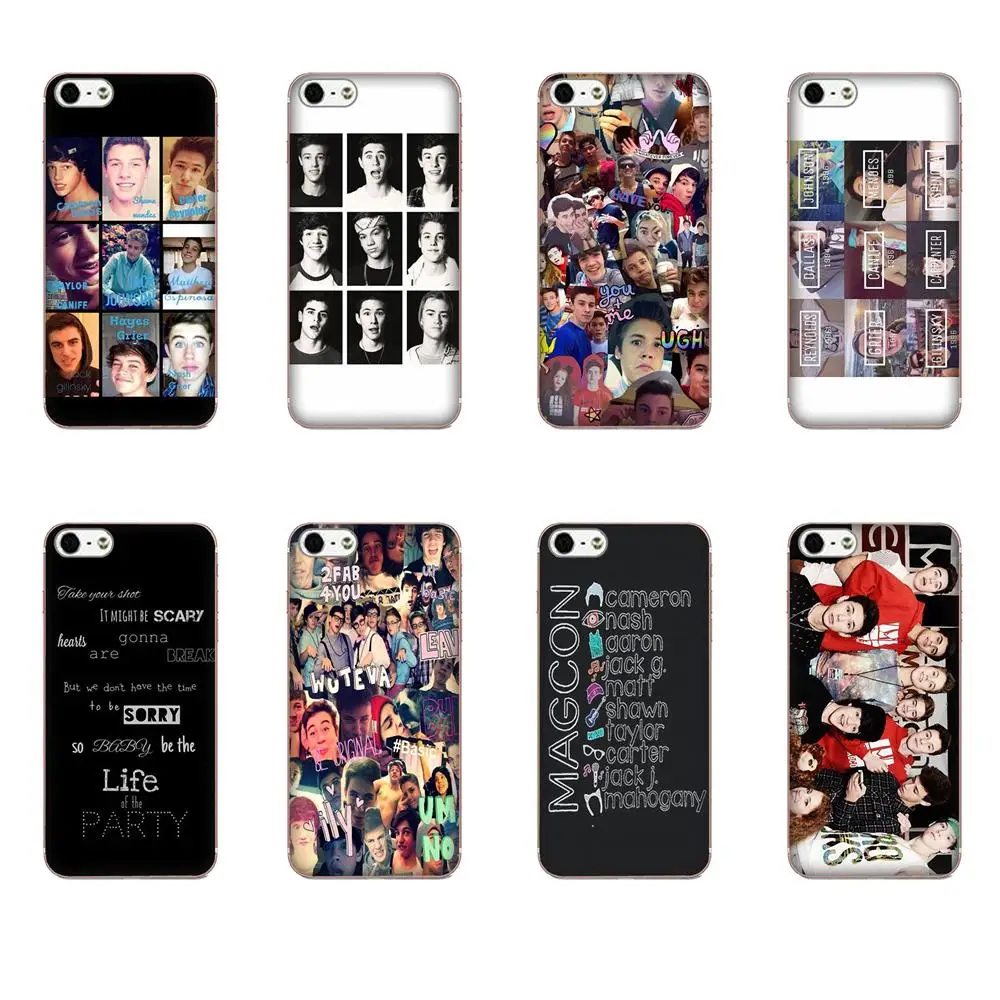 Чехол из ТПУ Magcon для мальчиков Shawn Mendes Galaxy J1 J2 J3 J330 J4 J5 J6 J7 J730 J8 2015 2016 2017 2018 mini Pro |