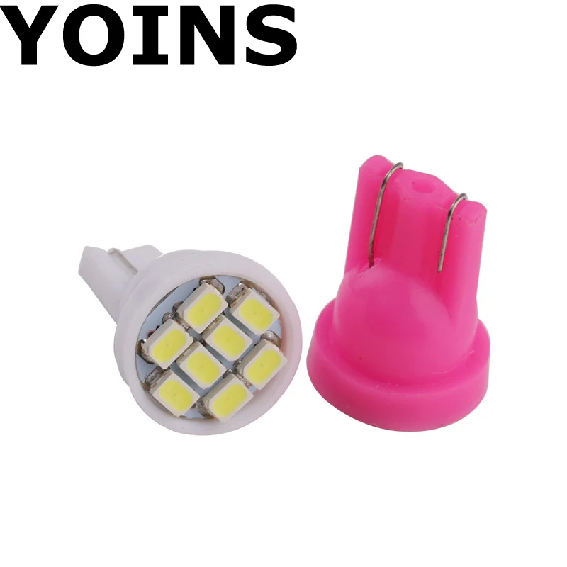 Акция 10 шт./лот белый светодиод T10 8 smd светодиодов 8SMD автомобильные led 194 168 192 W5W 3020smd