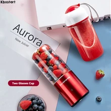 Kbxstart 330 мл электрический переносной блендер производитель соковыжималок USB Перезаряжаемый многофункциональный блендер соковыжималка для фруктов экстрактор
