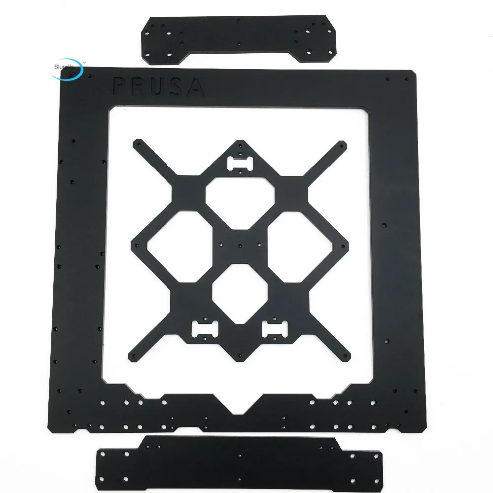 Детали для 3D-принтера Prusa i3 mk3 рама из алюминиевого сплава Толщина 6 мм черная
