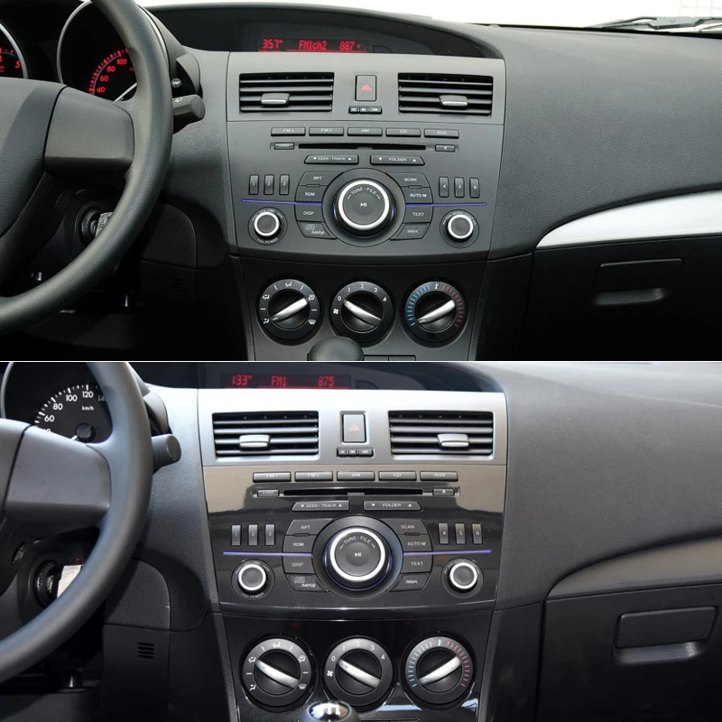 Perfect SMARTECH 2 Din Android 7.1.2 OS Car DVD Audio Player GPS Navigation for Mazda 3 Axela 9 inch Screen 2GB RAM 16GB ROM CAN-BUS 2