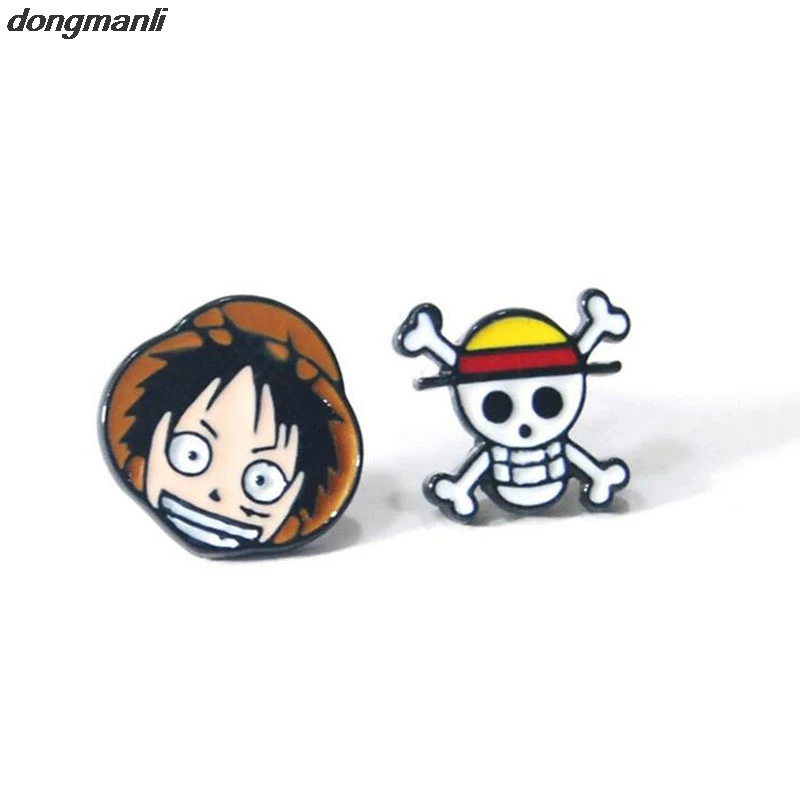 

F122 Hot Anime One Piece Luffy Cosplay Earrings Of Women Alloy Jewelry Accessories