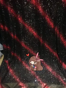 

nigerian tulle lace fabric S-6206 French Net Lace Fabric with sequins embroidery mesh fabric