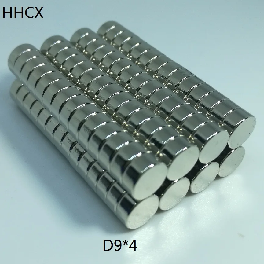 5 шт./лот дисковый магнит 9x4 мм N35 Сильный диск NdFeB редкоземельный магнит 9*4 мм неодимовые магниты 9 мм x 4 мм