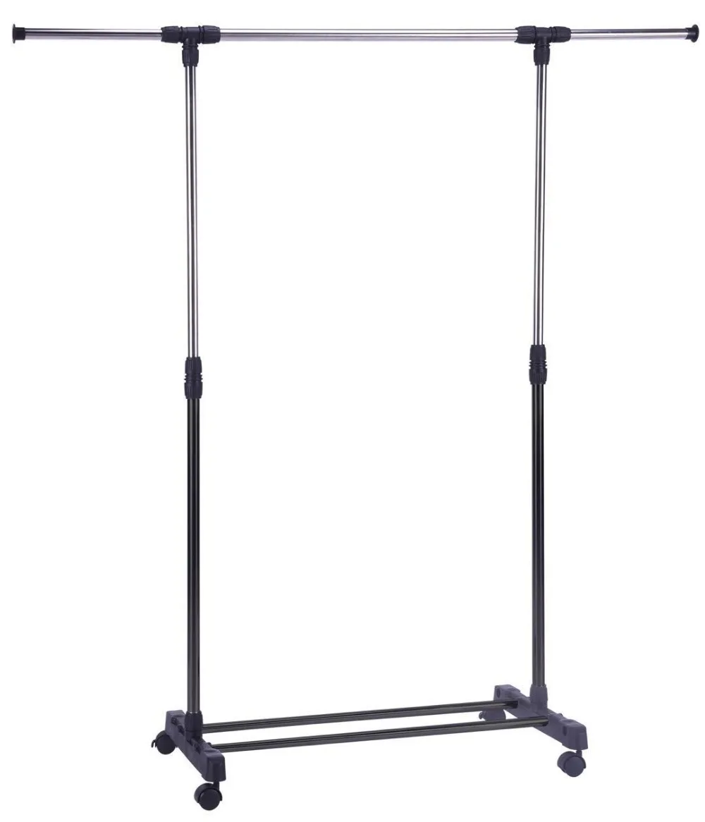 Adjustable Extendable Single Garment Drying Hanging Racks Stainless