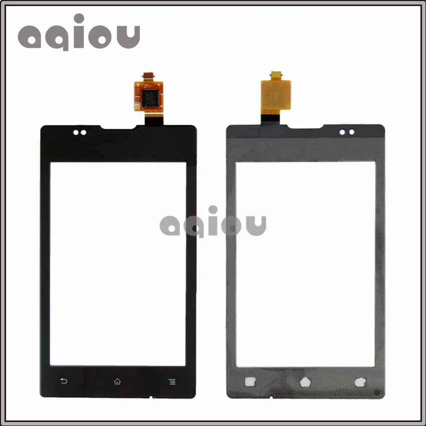 10Pcs/lot 3.5&quot E Touch Panel for Sony Xperia C1505 C1504 C1605 C1604 Screen Digitizer Sensor Front Glass Lens Black Whit | Мобильные