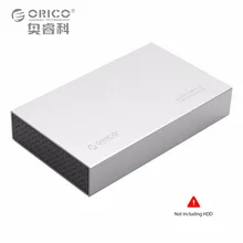 ORICO Aluminum 2.53.5 USB3.0 to SATAIII Case SSD HDD Portable External Hard Drive Disk Enclosure 8TB Storage Box Support UASP