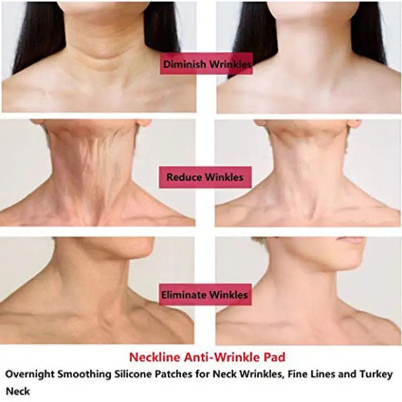 

Drop Ship Reusable Prevention Anti Wrinkle Neck Pad Removal Neck Stick Eliminate Neck Wrinkle Treatment Prevention TSLM2