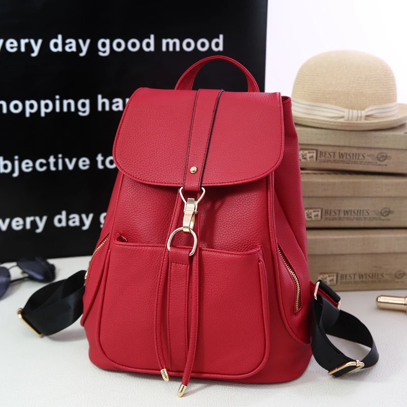 Backpack bag new spring and summer 2016 new tide female backpack student han edition female fashion