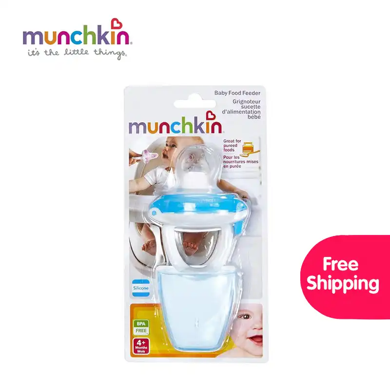 Munchkin Silicone Baby infant Food Feeder Baby Chew Infant Fruits