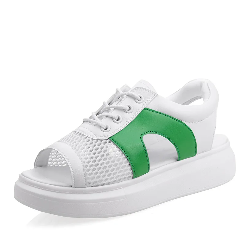 

NEW Arrival Fashion Chunky Women Sandals Spring Summer Platform Sandals Shoes Woman Peep Toe Beach Sandals Plus Size Women Shoes