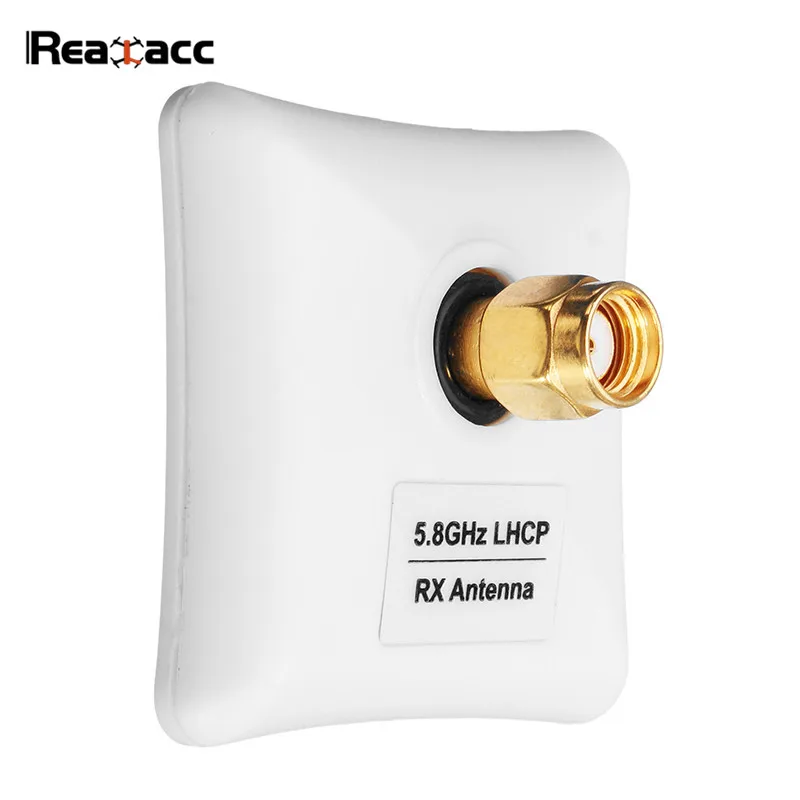 

Realacc 5.8G 8dBi LHCP/RHCP Omni-directional FPV Panel Plated Flat Antenna SMA/RP-SMA For RC Goggles Transmitter Models FPV Part