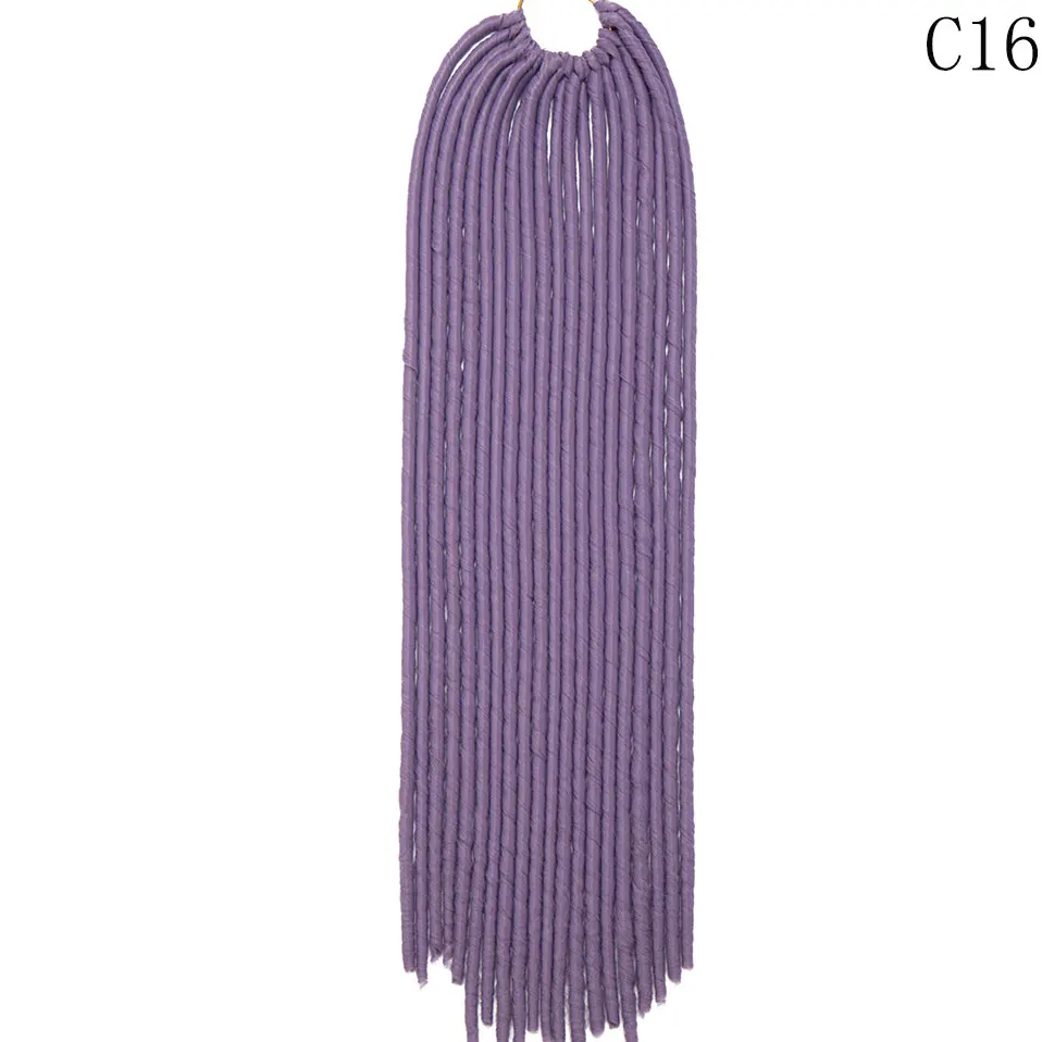 SNOILITE искусственные локоны в стиле Crochet косички 20 дюймов мягкие натуральные синтетические волосы для наращивания 20 шт - Цвет: 4/27HL