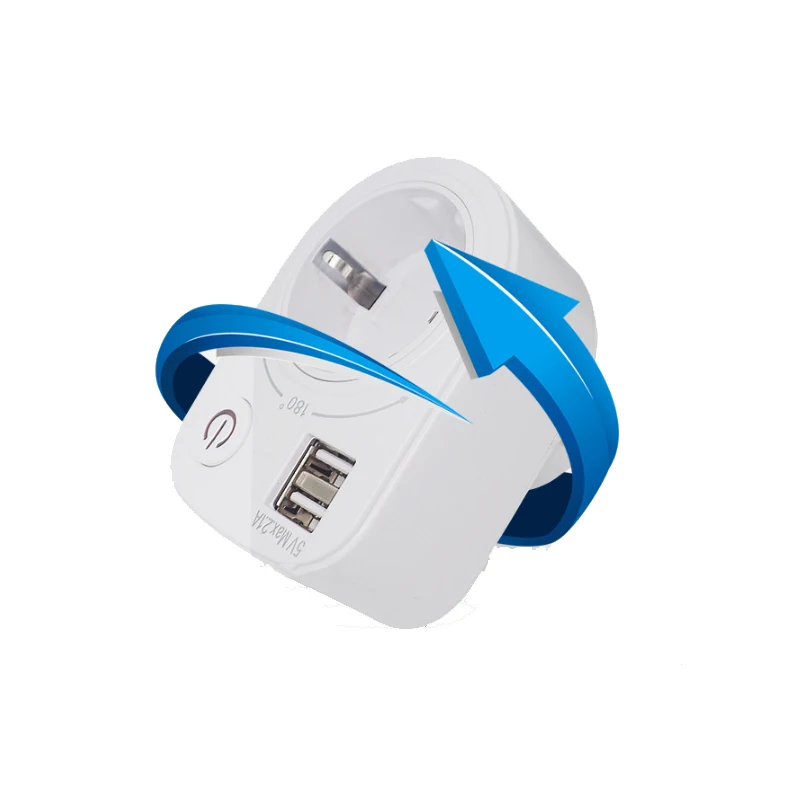 5V 2.1A Электрический адаптер зарядного устройства с двойным USB штепсельной вилкой
