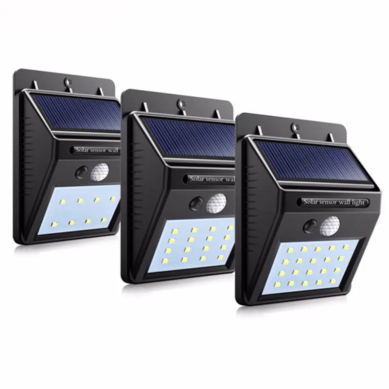  LED outdoor solar sensor lamp automatically wall waterproof garden street light motion public road  - 32956821323