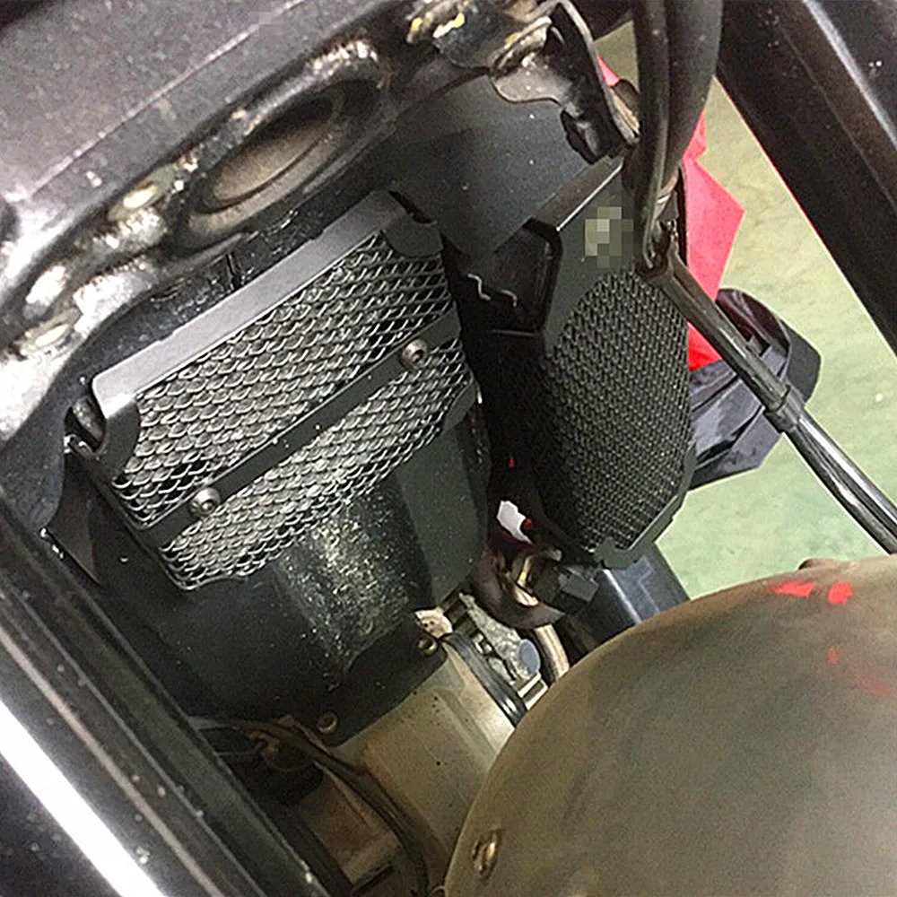 Мотоциклетный радиатор защита масляный радиатор крышка Гриль алюминиевый Ремонт Для Ducati скремблер 800