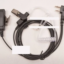 2 Pin двухсторонняя ручной гарнитура тайное для акустической трубки, наушников наушник для icom-радио микрофон