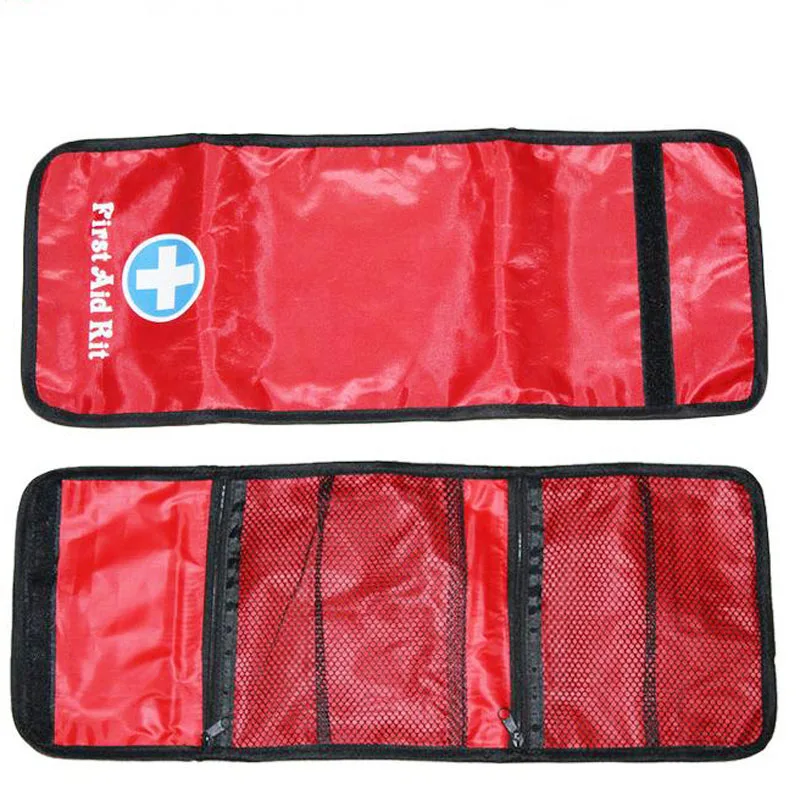 Наружная аптечка для первой помощи, красная нейлоновая водонепроницаемая сумка для путешествий, Аварийная Аптечка djb035