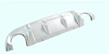 Для Infiniti Q50 ABS задний бампер диффузор защитные бамперы для- Q50 тела набор бампер задний спойлер - Цвет: Лаванда