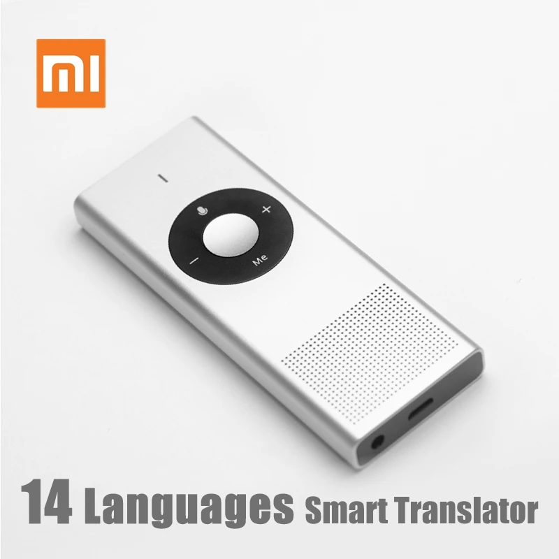Xiaomi Moyu AI умный переводчик для путешествий 14 языков 7 дней в режиме ожидания 8H переводная машина microsoft переводная машина