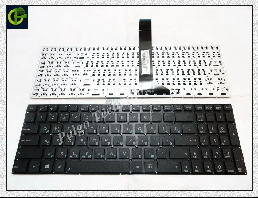 Russian Keyboard for Asus K550CA K550CC K550C K550LB X550JD X550JF X550JK X550JX X550LAV RU Black